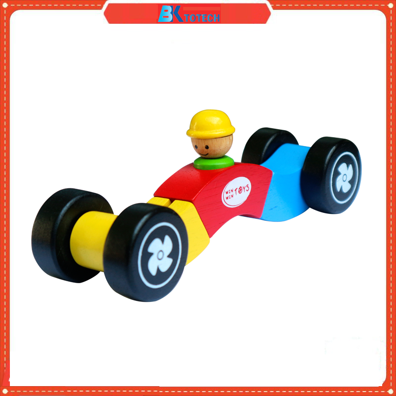 Đồ chơi gỗ Winwintoys - Xe đua biến hình