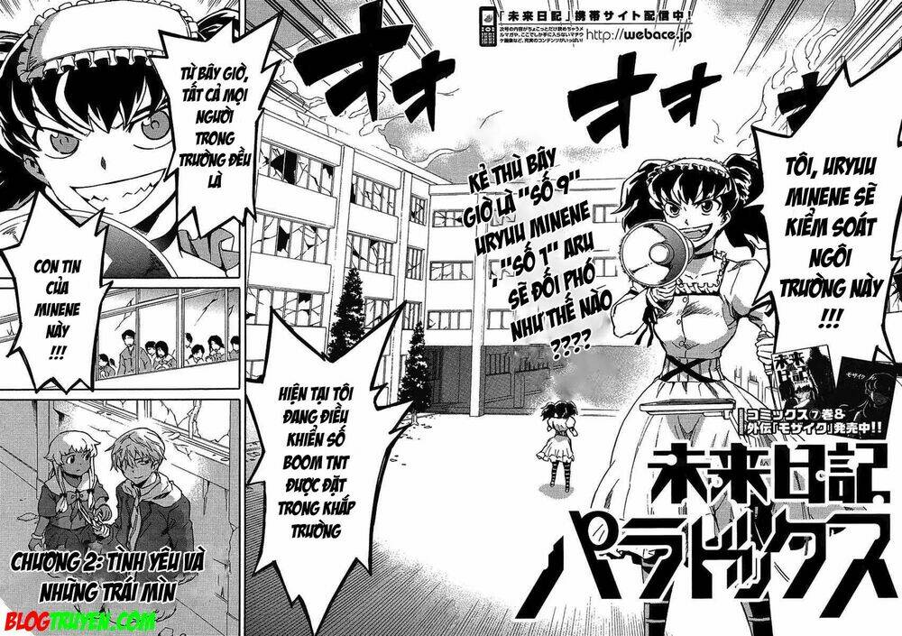 nhật kí tương lai ngoại truyện: paradox chapter 2 5