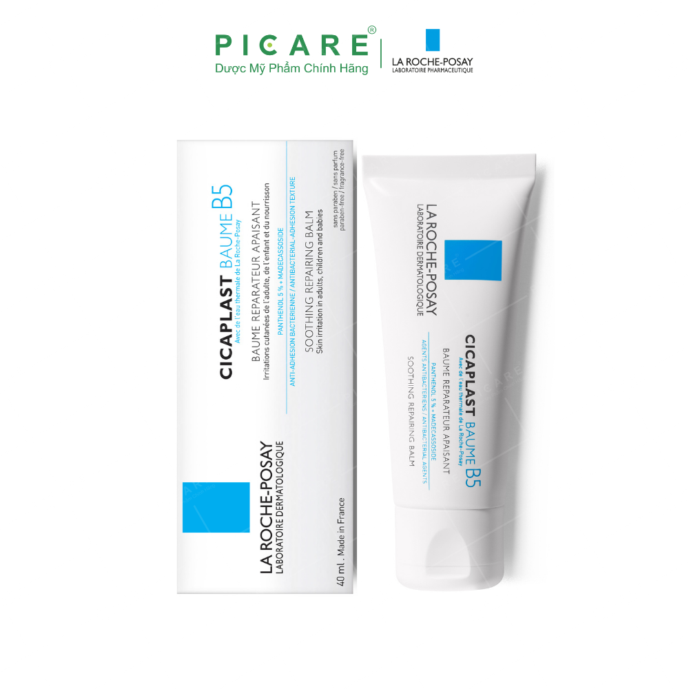 Kem Dưỡng Làm Dịu Kích Ứng Và Phục Hồi Da La Roche-Posay Cicaplast Baume B5 (40ml)