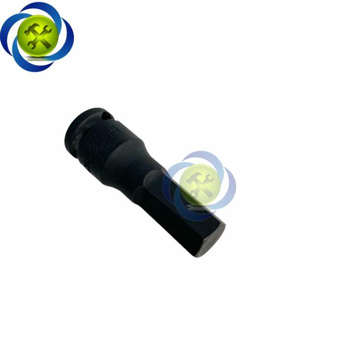 Tuýp lục giác 12mm Kingtony 305512M loại 3/8 loại đen thép CR-MO