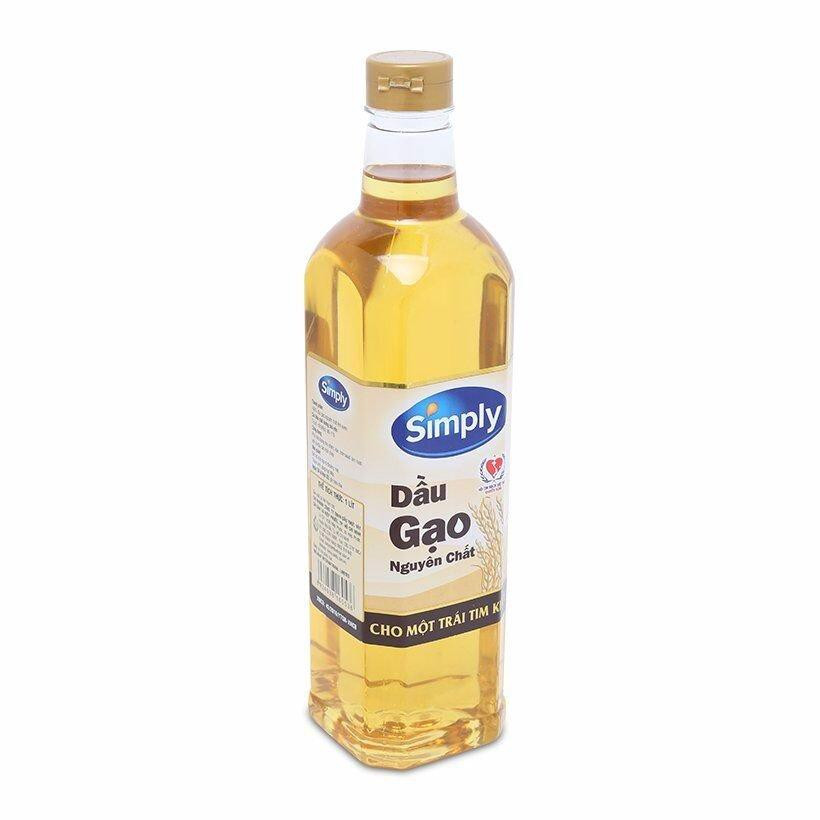 Dầu gạo nguyên chất Symply 1L