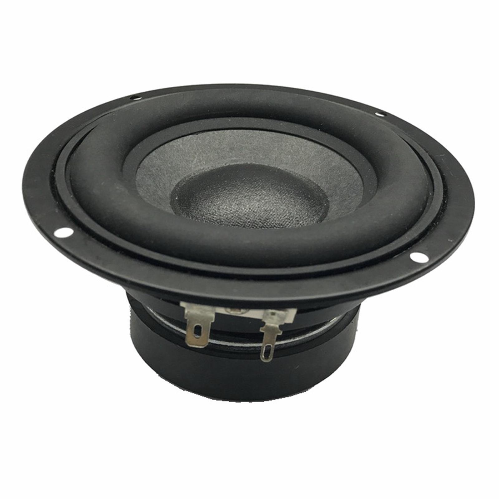 Mini Woofer Subwoofer Speaker Rubber Edge Stereo Low Noise for Car Travel