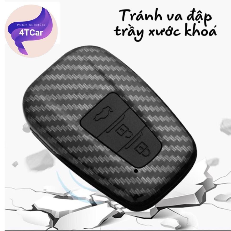 ỐP KHOÁ CARBON DÀNH CHO XE KIA FORTE, SORENTO, CARENT - HUYNDAI Đời Cũ