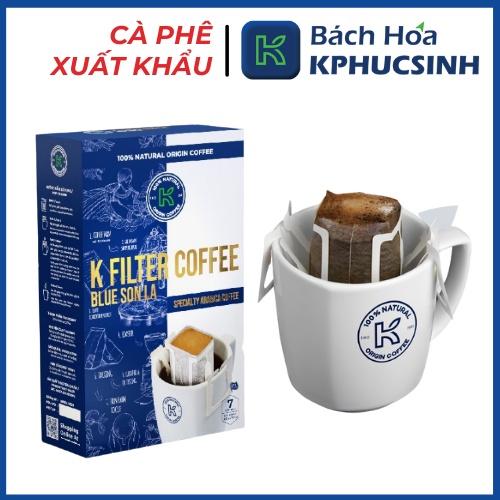 Cà phê phin giấy Filter Blue Sơn La thương hiệu K-Coffee 105g