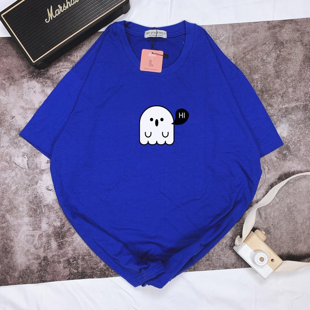 - ÁO THUN TAY NGẮN MA HI UNISEX ĐỦ SIZE M L XL HÌNH THẬT TỰ CHỤP