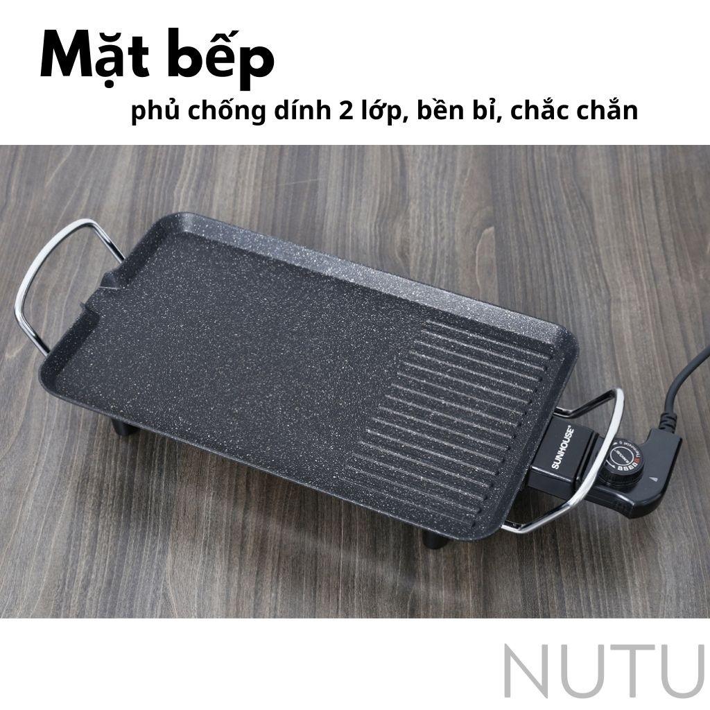 Bếp Nướng Điện Không Khói Sunhouse Bảo Hành Chính Hãng 12 Tháng