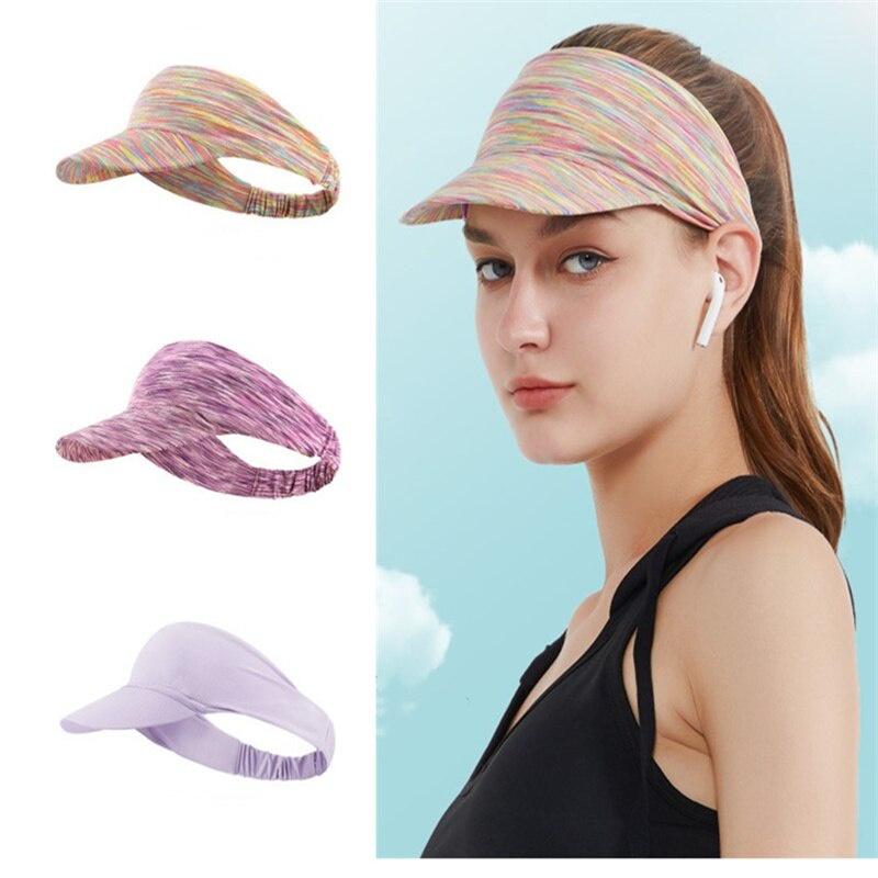 10 Colors Absorbing SweatBands Men Women Elastic Yoga Running SweatBand Headwrap Sports Sunscreen Headwear Accessories