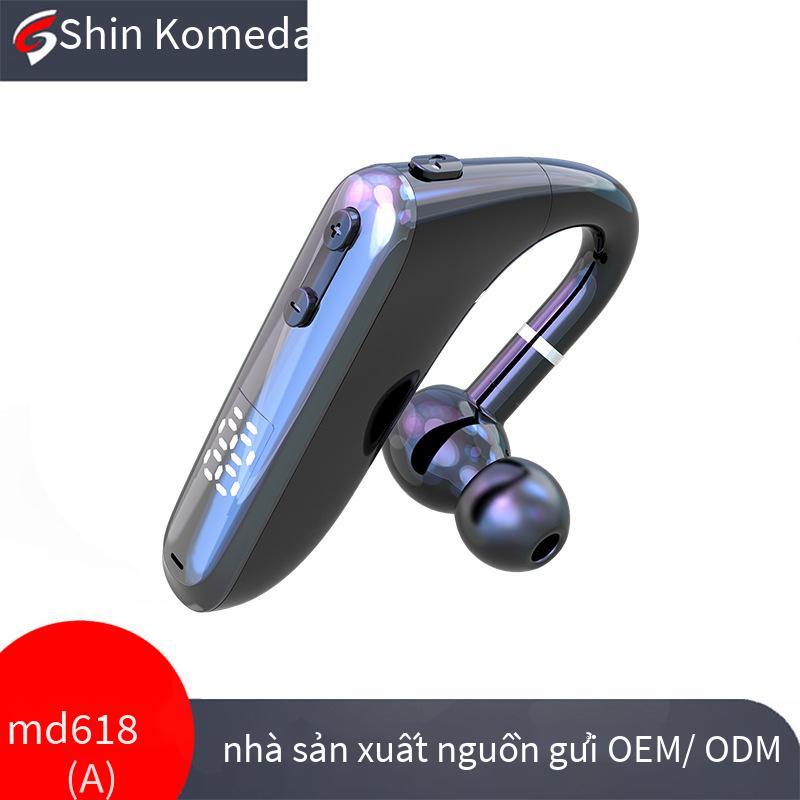 Phong cách mới nhất MD618 treo tai kinh doanh tai nghe bluetooth không dây giảm tiếng ồn cuộc gọi ở chế độ chờ siêu dài với màn hình kỹ thuật số