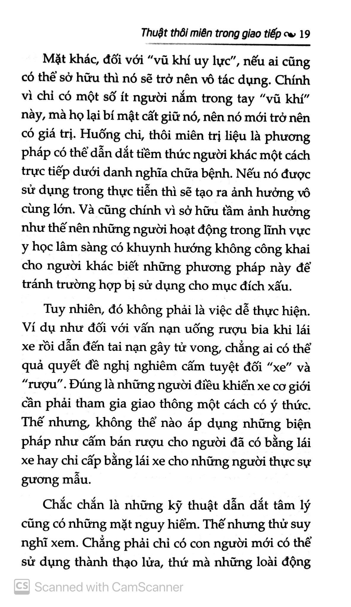 Sách Thuật Thôi Miên Trong Giao Tiếp