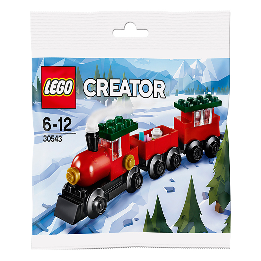 Bộ Lắp Ráp Tàu Lửa Lễ Hội LEGO CREATOR 30543 (66 chi tiết)