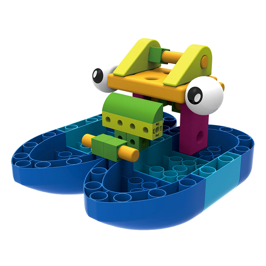 Mô Hình Tàu Thuyền Gigo Toys - Vua Chiến Hạm - Kids First Boat Engineer 7269 (52 Mảnh Ghép)