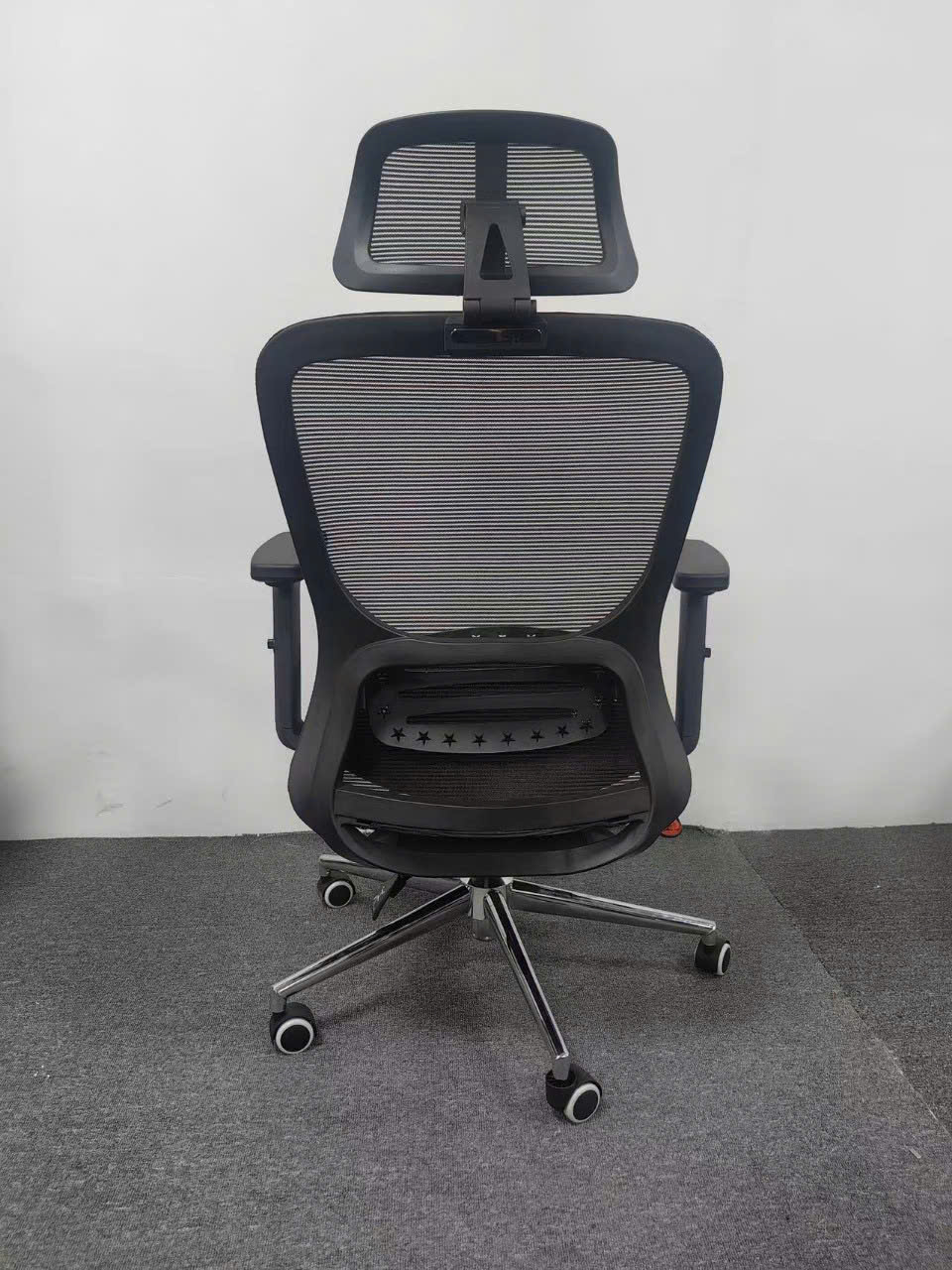 Ghế nhập khẩu, ghế văn phòng công thái học Ergonomic, xoay 360, full lưới chỗ ngồi, ngả lưng 155 độ