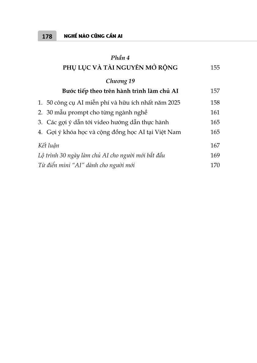 Nghề nào cũng cần AI