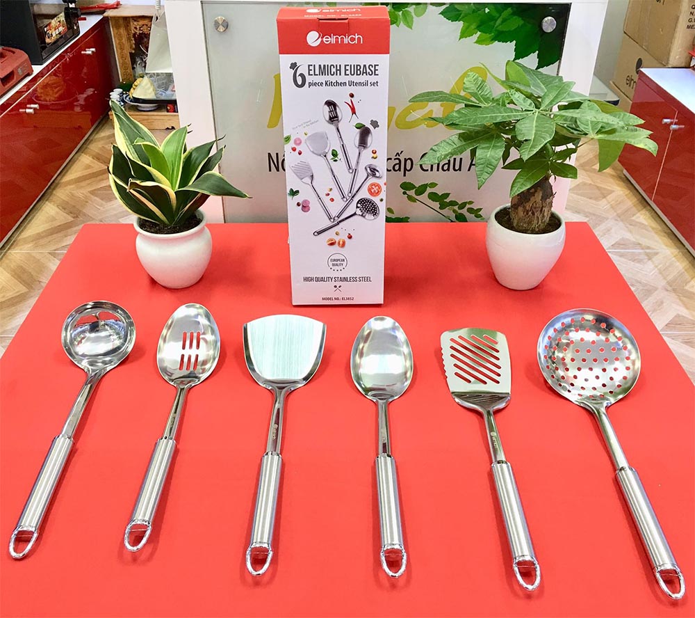 Bộ Dụng Cụ Nhà Bếp Elmich Inox 6 Món El3852