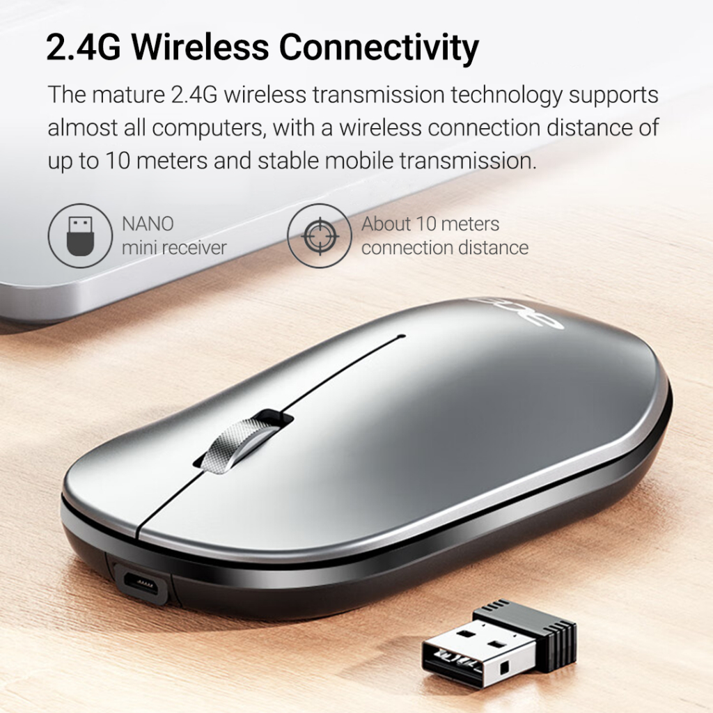 Chuột bluetooth Không Dây Sạc Pin m159 1000 / 1200 / 1600 dpi