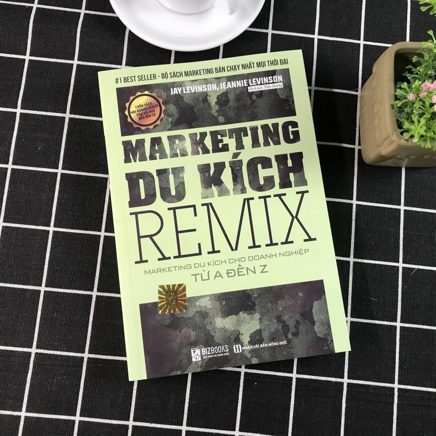 Sách - Marketing Du Kích REMIX - Maketing Du Kích Cho Doanh Nghiệp Từ A Đến Z