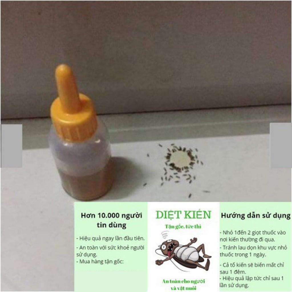 Thuốc Diệt Kiến Gián Sinh Học 10ml Từ Mật Mía, Hiệu Quả Thức Thì, An Toàn Đối Với Người Sử Dụng
