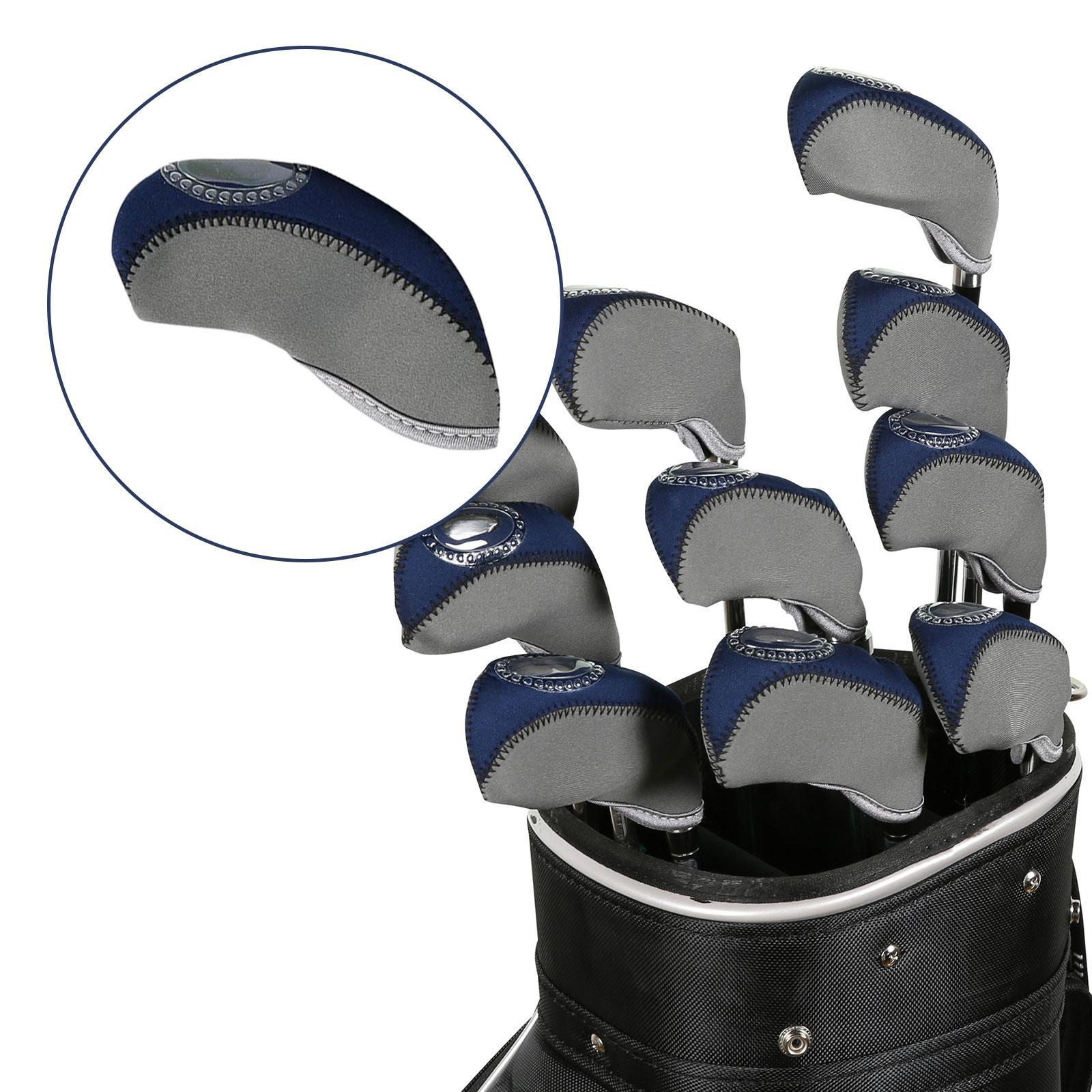 Golf Iron Headcover Lightweight Golf Club Head Cover Protective Sleeve