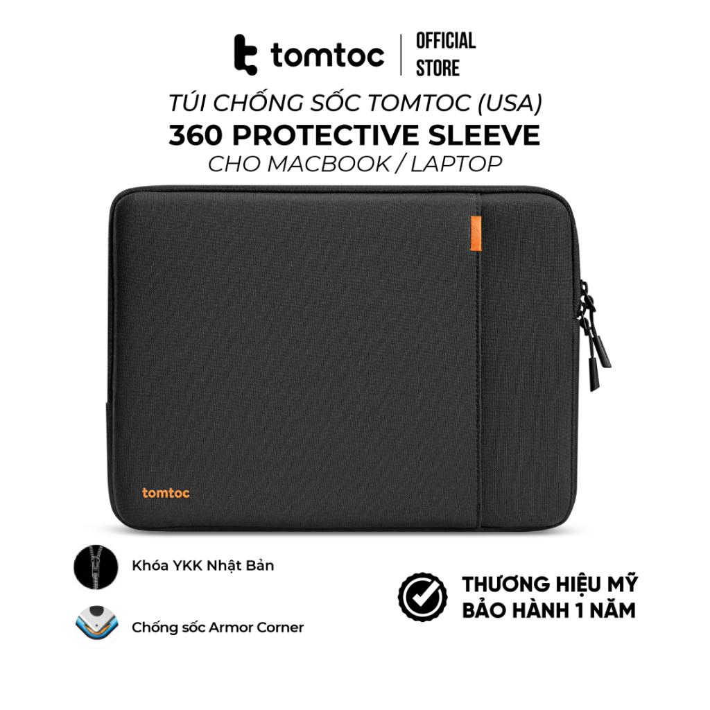 Túi chống sốc Tomtoc 360 Protective cho Macbook Air/Pro 13 /Pro 14/ Pro 16 - Hàng chính hãng