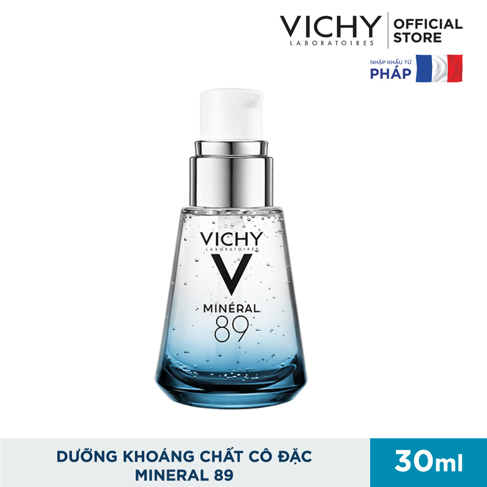 Dưỡng Chất Giàu Khoáng Chất Vichy Mineral 89 Giúp Da Sáng Mịn Và Căng Mượt 30ml