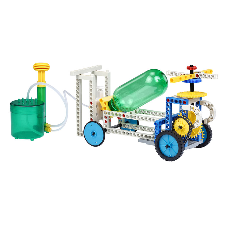 Đồ Chơi Vận Động Gigo Toys - Xe Khí Nén Thủy Lực 7323 (165 Mảnh Ghép)