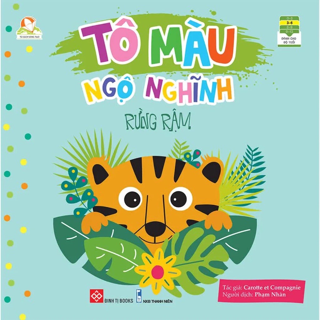 Sách Tô Màu Ngộ Nghĩnh – Đinh Tị Books