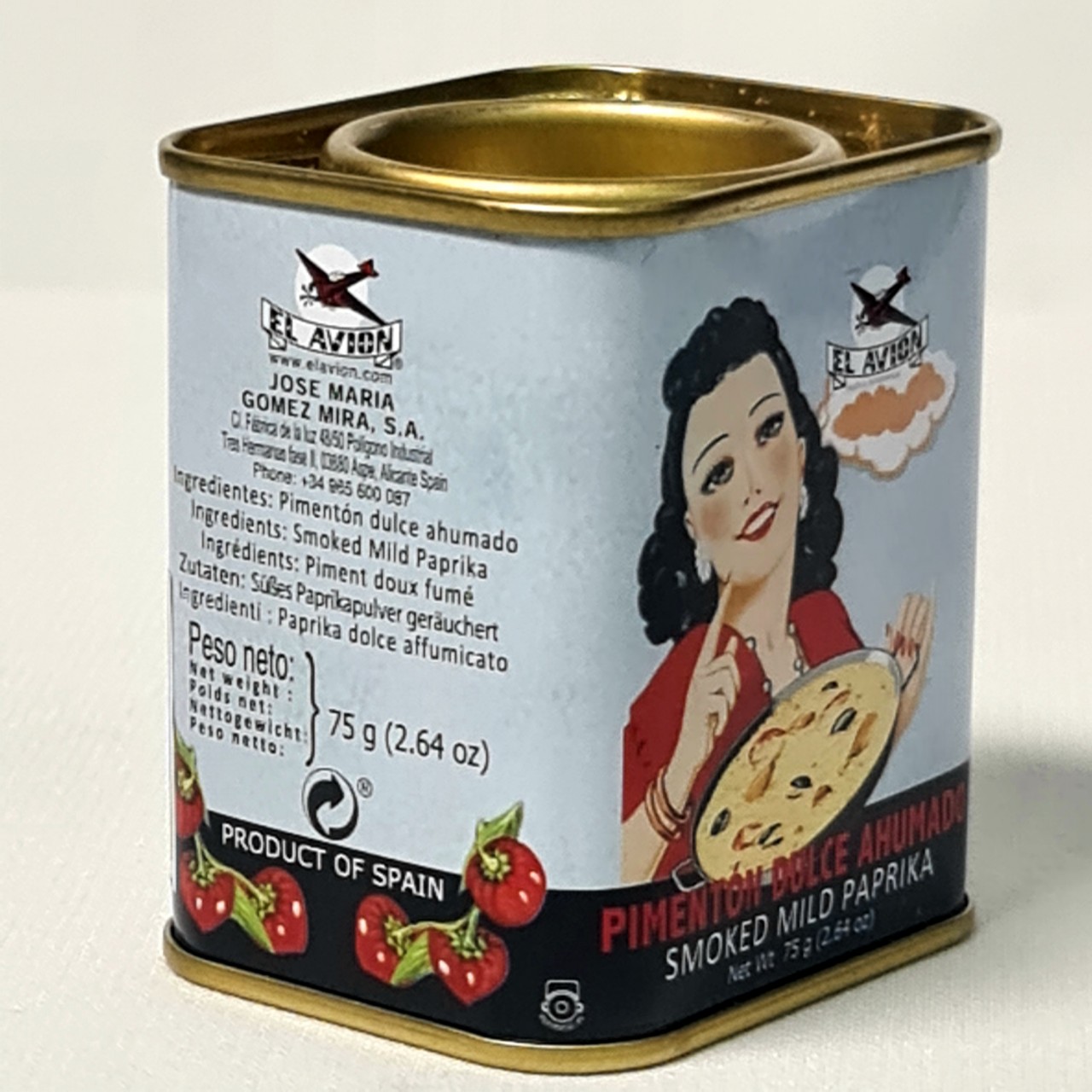  Bột ớt xông khói Smoked Mild Paprika Red Vintage 75g