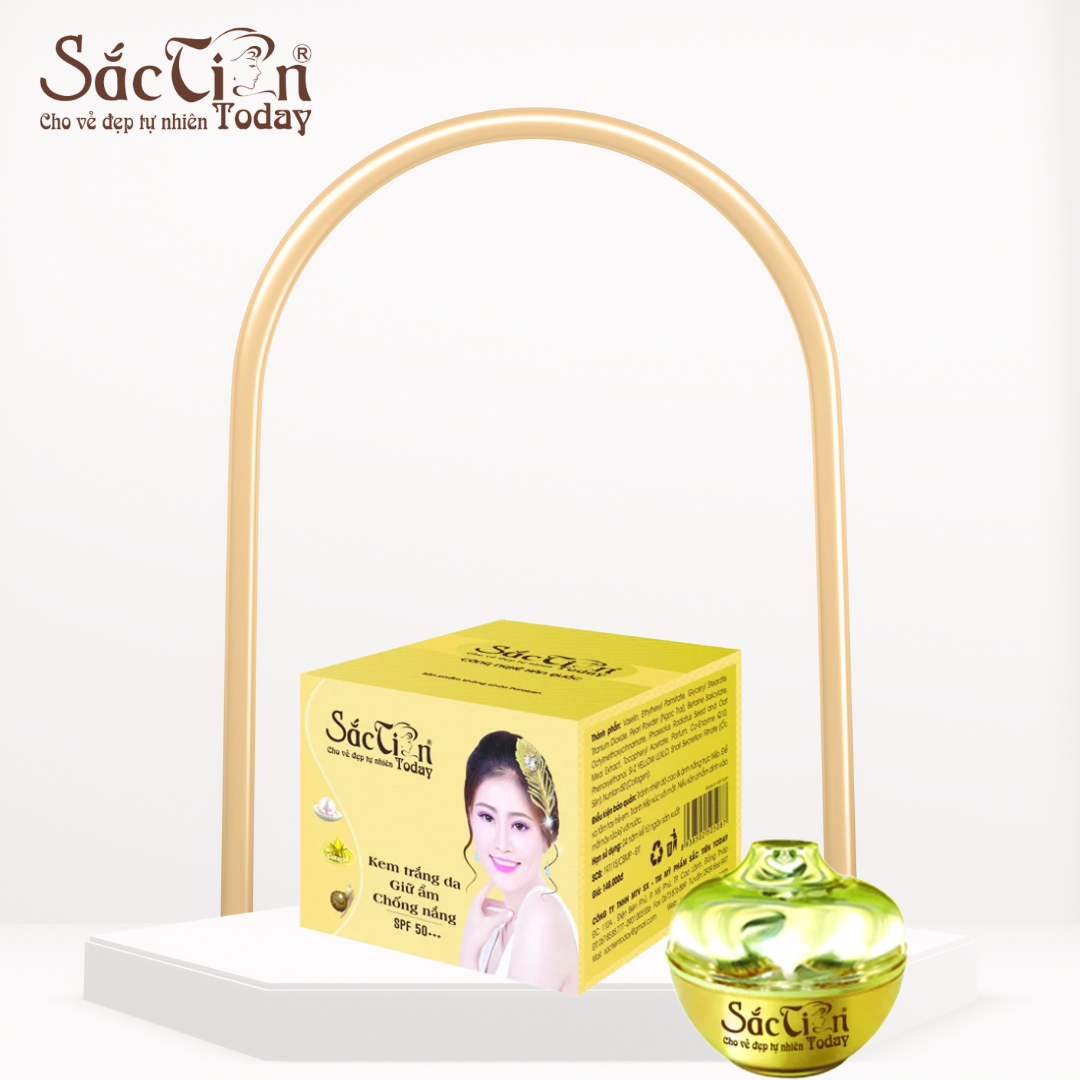 Kem Dưỡng Trắng Da Giữ Ẩm Chống Nắng (15g, 25g) Sắc Tiên Today