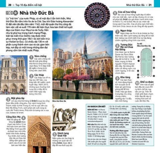 Cẩm Nang Du Lịch - Top 10 Paris