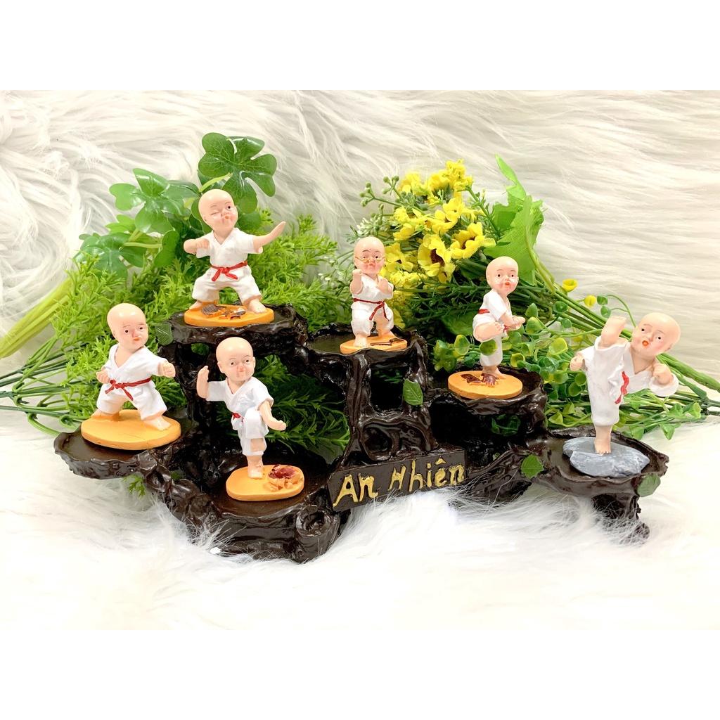 Full Set bộ 6 tượng Karate kèm đế tượng 6 chân An Nhiên