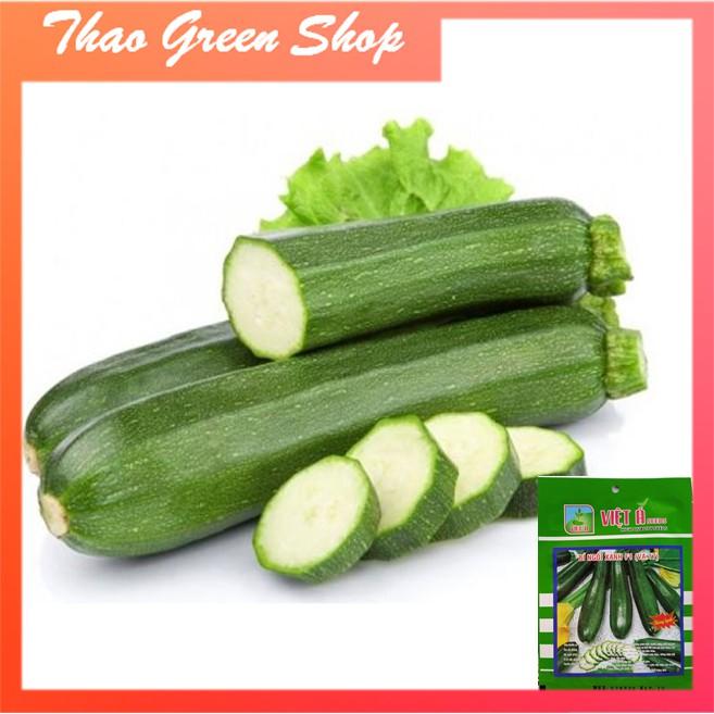 Hạt giống bí ngòi xanh đậm F1 siêu to