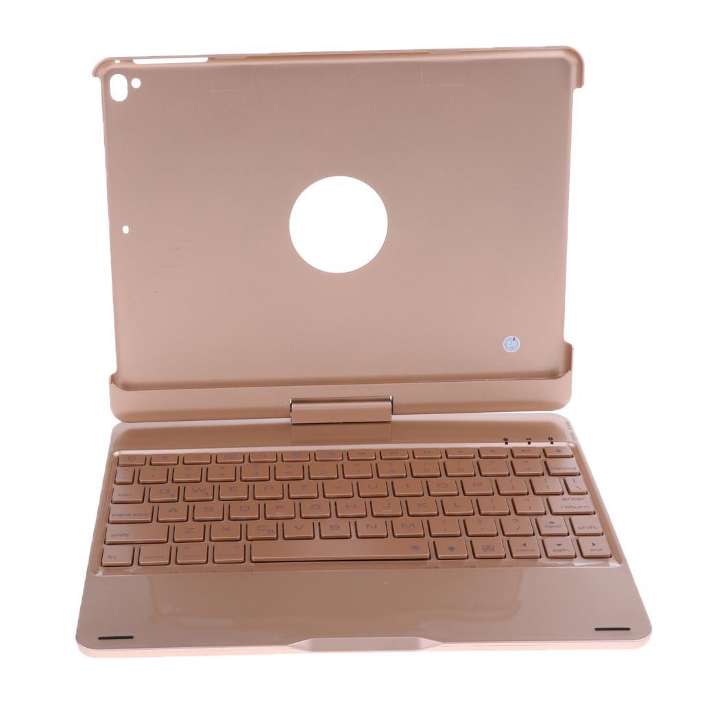 Rotatable Wireless Bluetooth4.0 Keyboard Folio Smart Cover for iPad Pro 9.7
