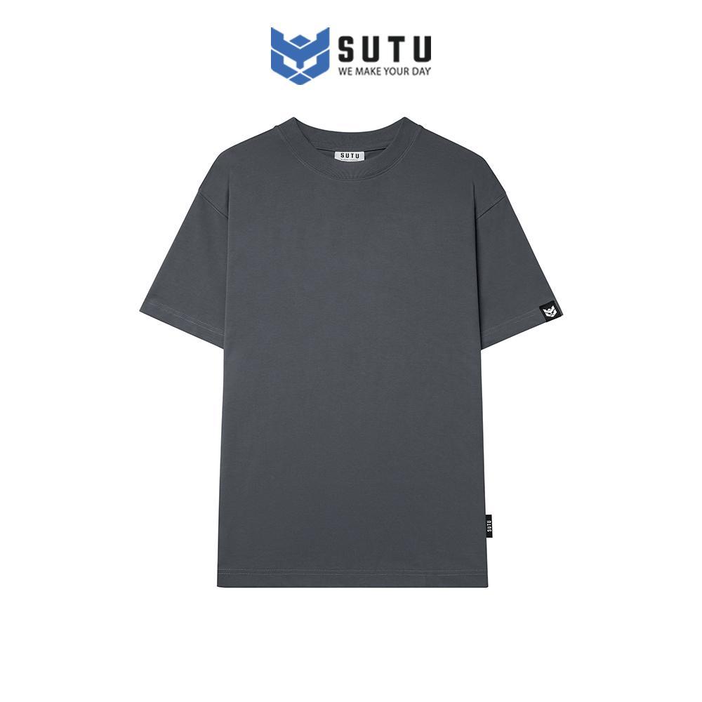 Áo Thun Unisex Trơn SUTU BRAND Streatwear Form Dày Dặn Cotton 4 Chiều Cao Cấp In Rõ Nét Vải Mát Phù Hợp Mọi Mùa | A4NDES