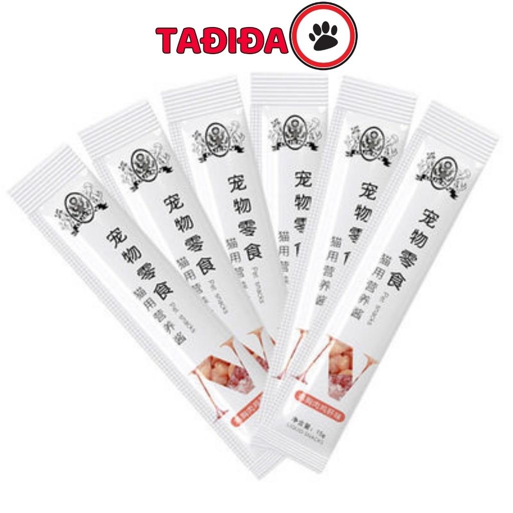 Súp thưởng cho mèo Pet Snack , Thức ăn cho mèo đầy đủ dinh dưỡng - Tadida Pet