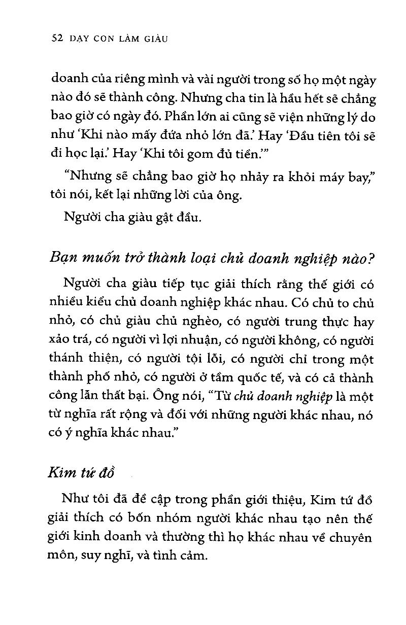 Sách Dạy Con Làm Giàu 10 - Trước Khi Bạn Thôi Việc