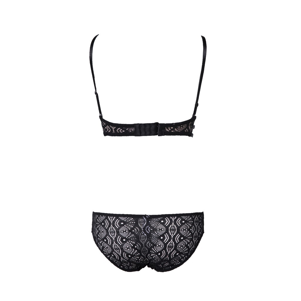 Bộ lót ren không dây đệm dày cúp ngực cao cấp Lylylorem BL045