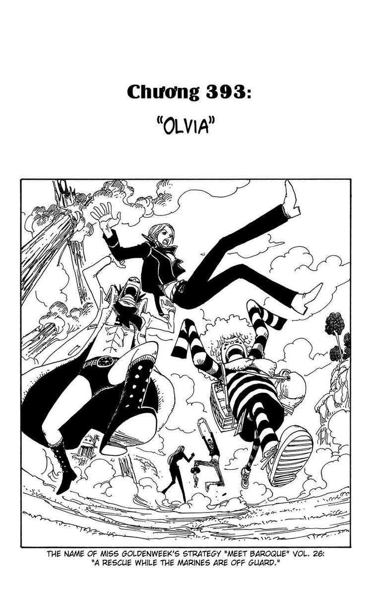 đảo hải tặc - one piece chapter 393 1