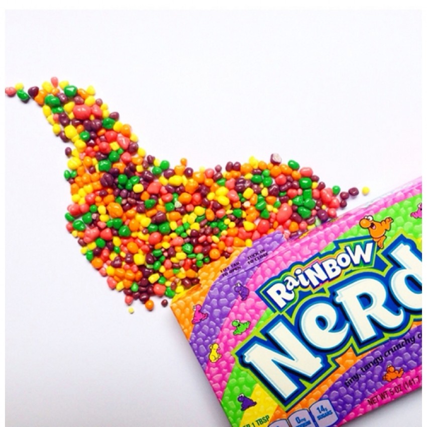 Kẹo Nerds Rainbow 7 sắc cầu vồng hộp 141.7g