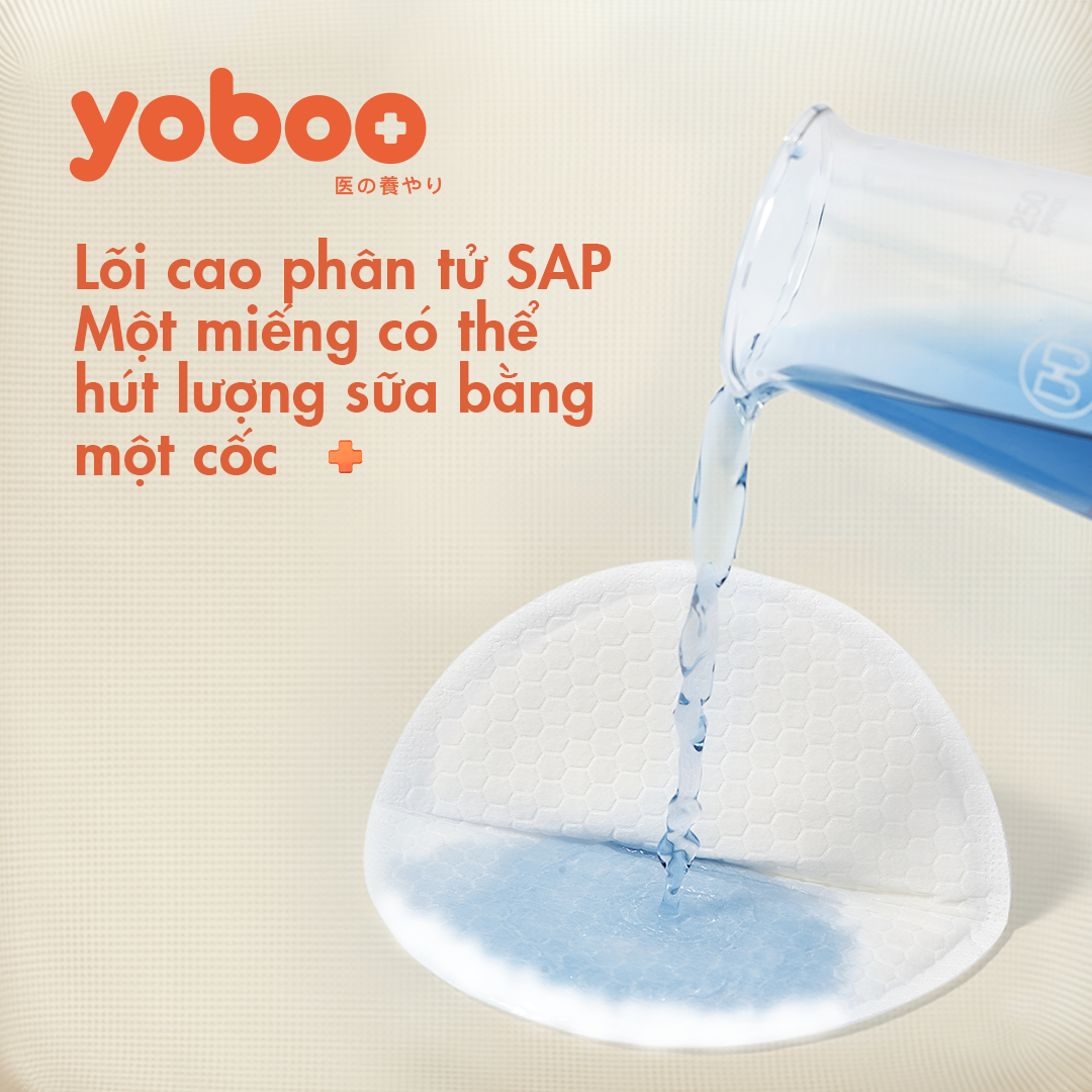 Hộp 30 Miếng Lót Thấm Sữa Mẹ yoboo