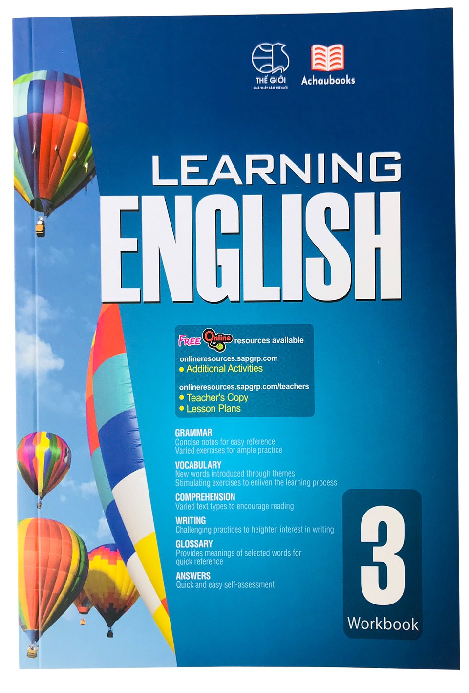 Sách: Learning English 3 - Dành Cho Học Sinh lớp 3 ( 8- 9 tuổi )