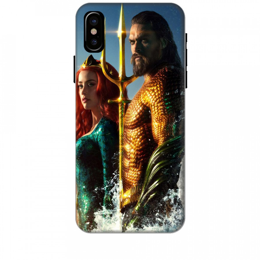 Ốp lưng dành cho điện thoại IPHONE X AQUAMAN Mẫu 3