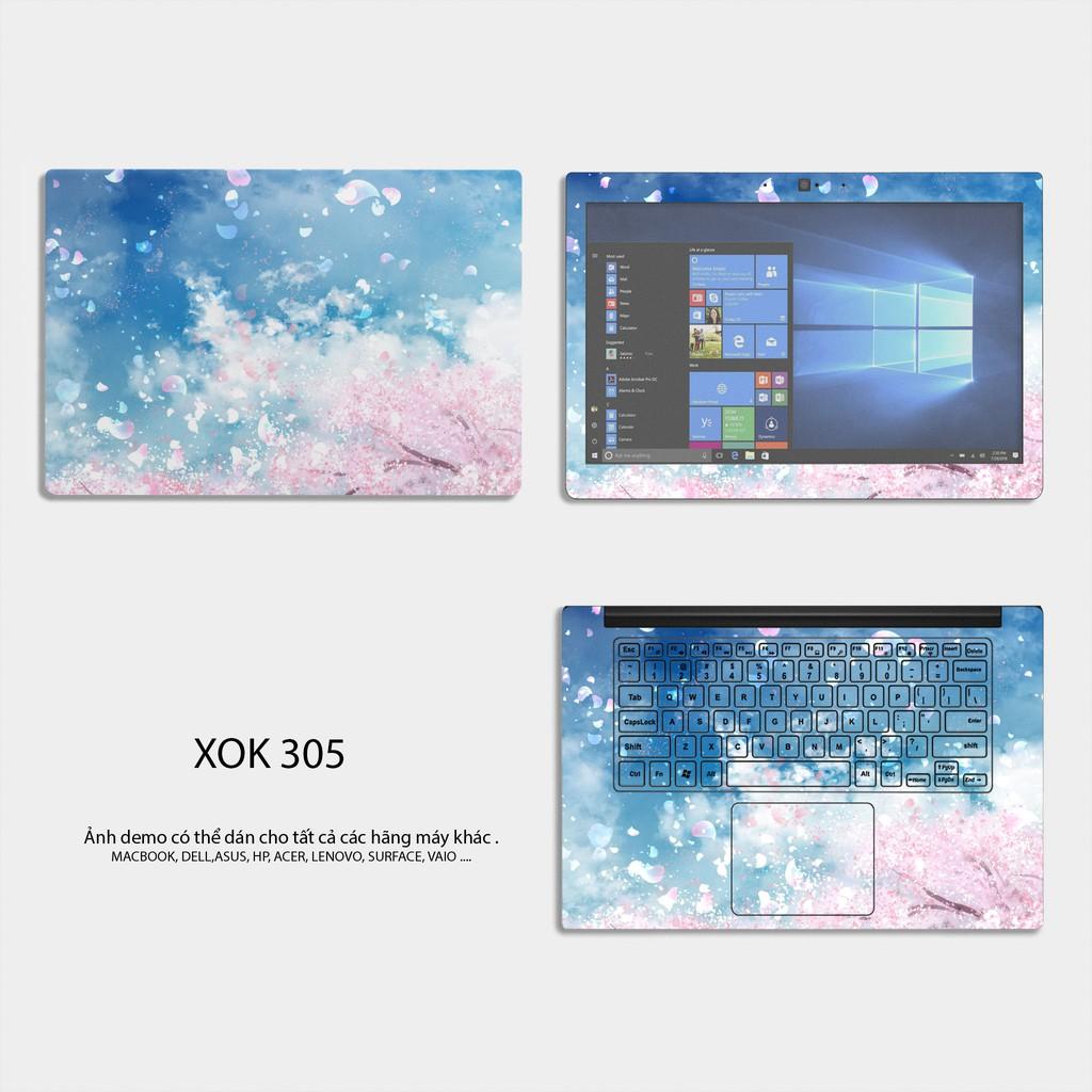 Decal Dán Laptop Theo Yêu Cầu - Skin Latptop Theo Chuẩn Model Từng Máy