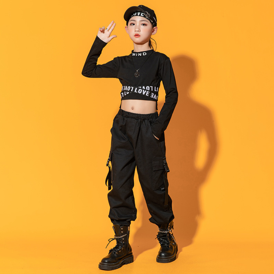 Quần Unisex bé trai bé gái phong cách hiphop chất thô cao cấp QUS001C