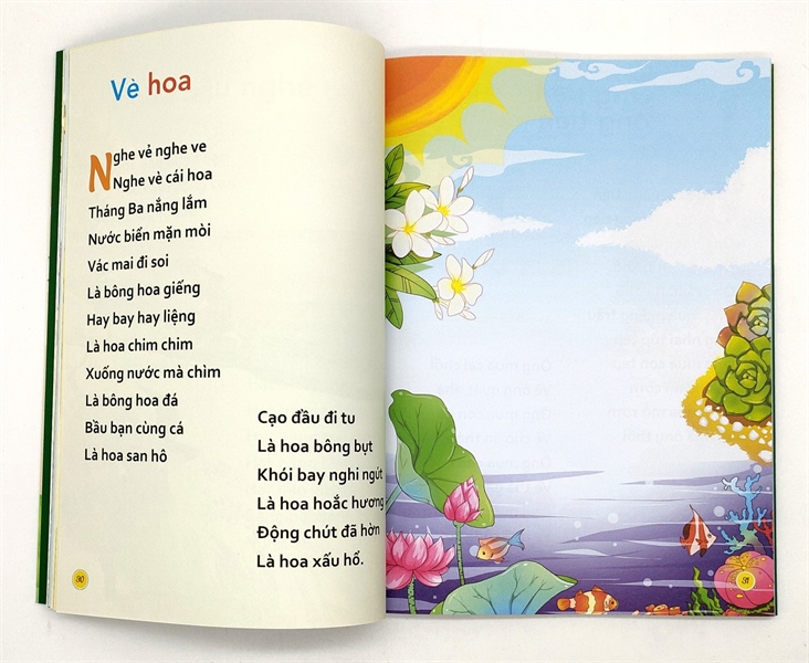 Sách - Đồng Dao Thơ Truyện Cho Bé Tập Nói