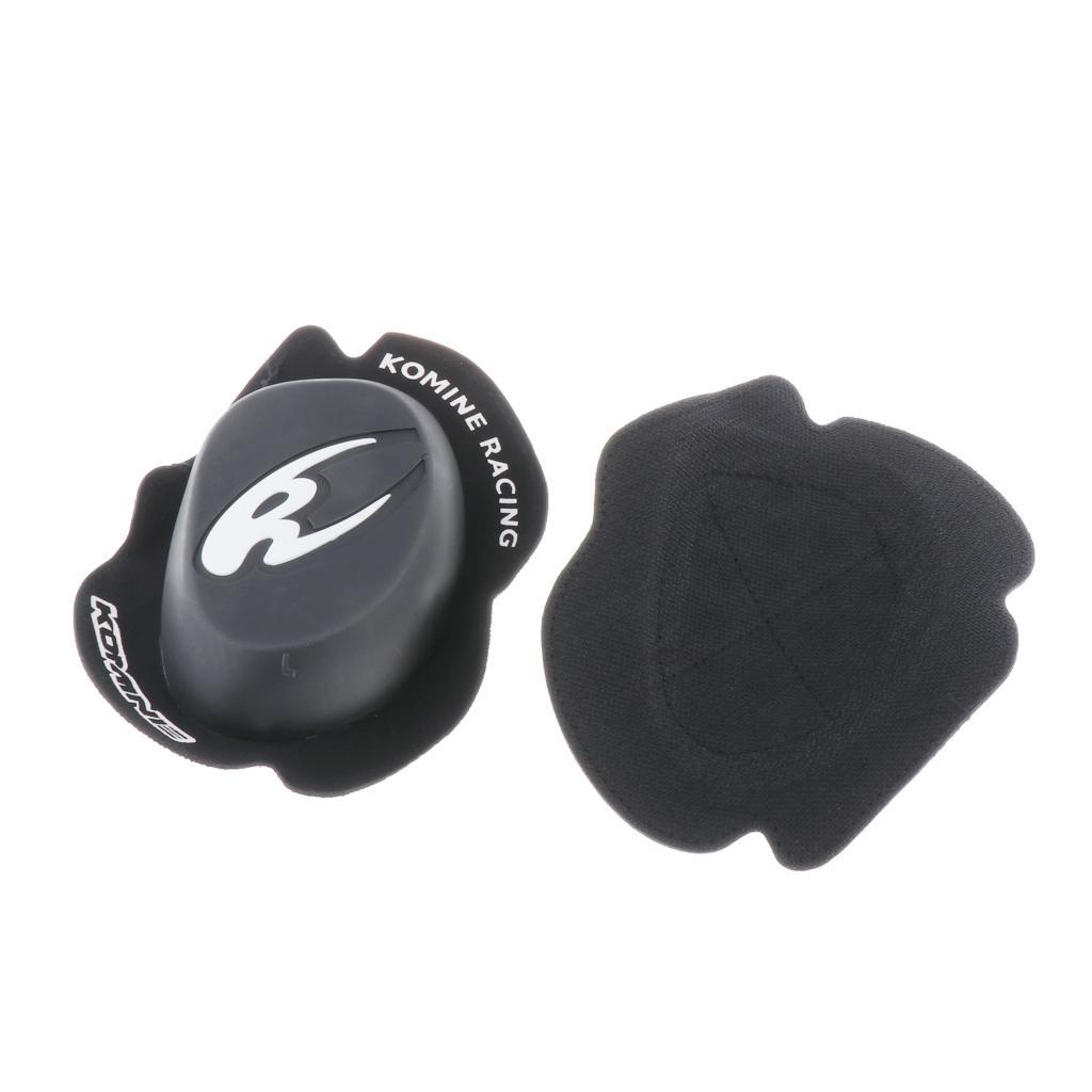 Motorbike Protective Gears kneepads Knee Pads Slider Protector Cover Black