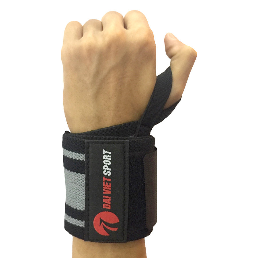 Quấn Bảo Vệ Cổ Tay Tập Gym Đại Việt Sport PKDV-QT031 - Màu Ngẫu Nhiên