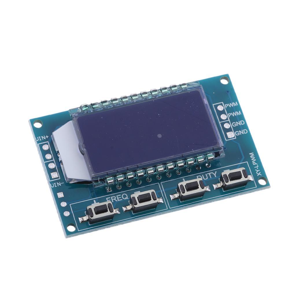 Signal Generator PWM Pulse Frequency Meter, LCD Display, Module Board 1 Pack