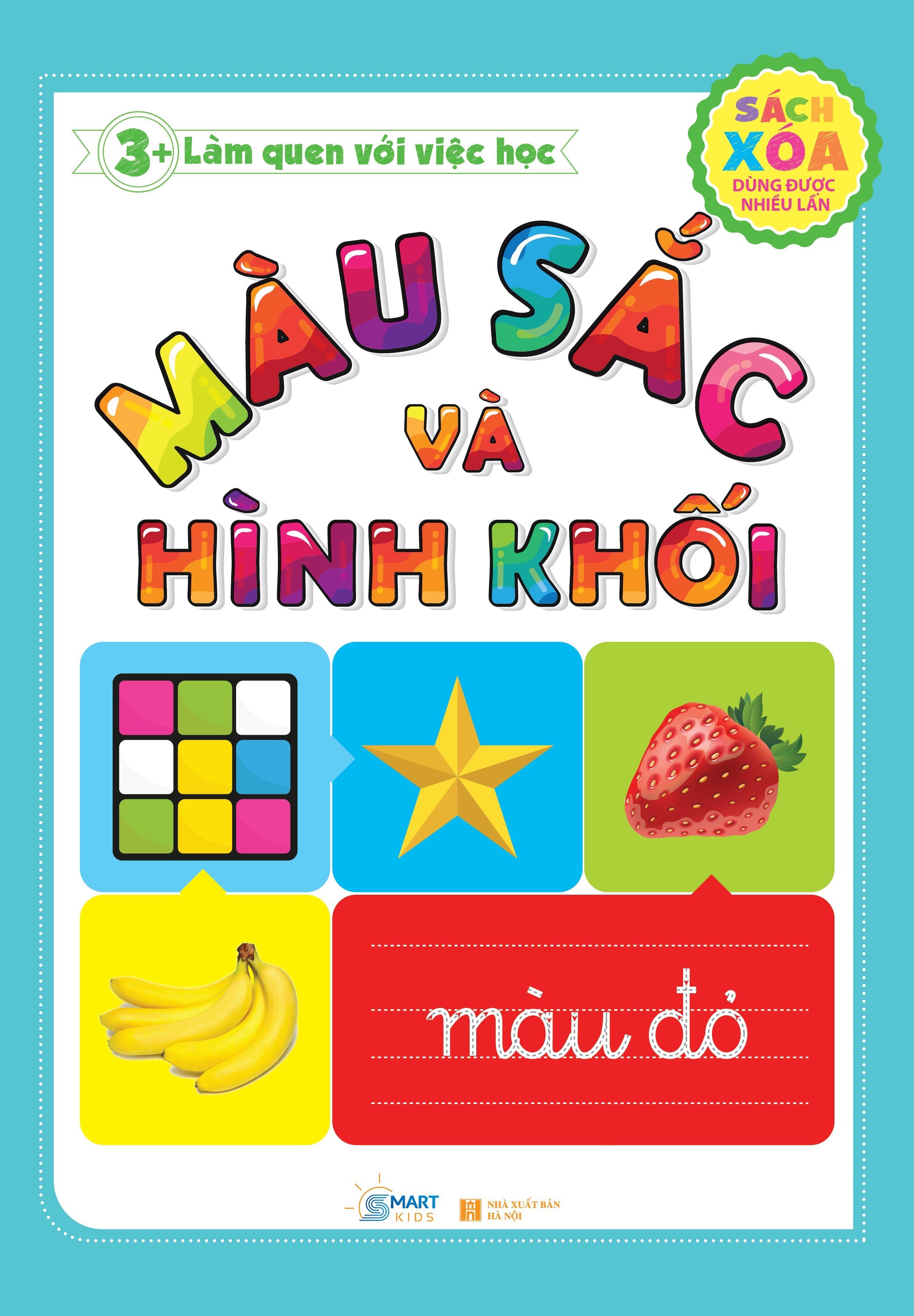 Bộ sách làm quen với việc học: Sách xóa dùng được nhiều lần
