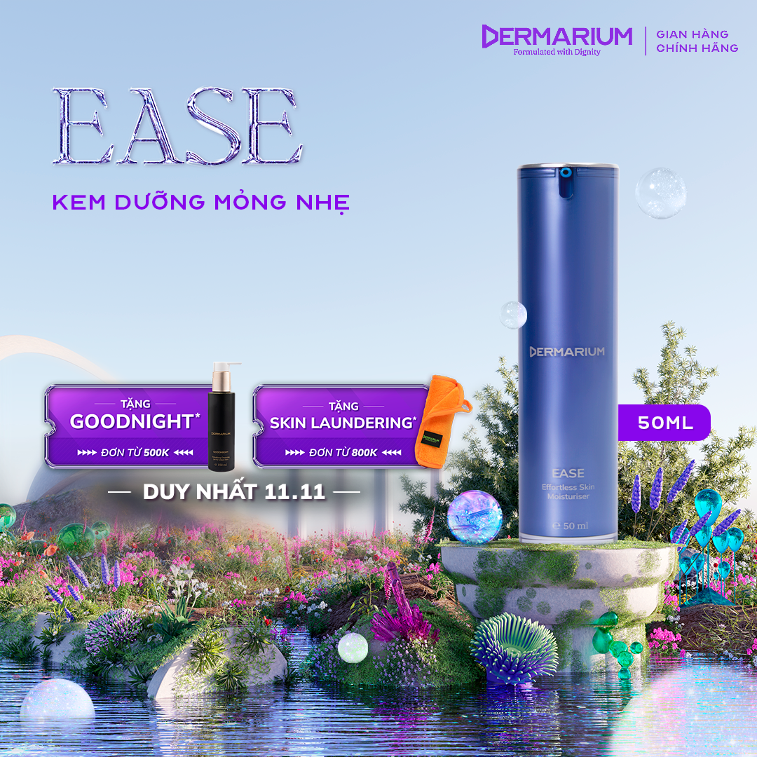 Gel Dưỡng Ẩm Dermarium Dịu Da, Giảm Viêm Ease Cream 50ml