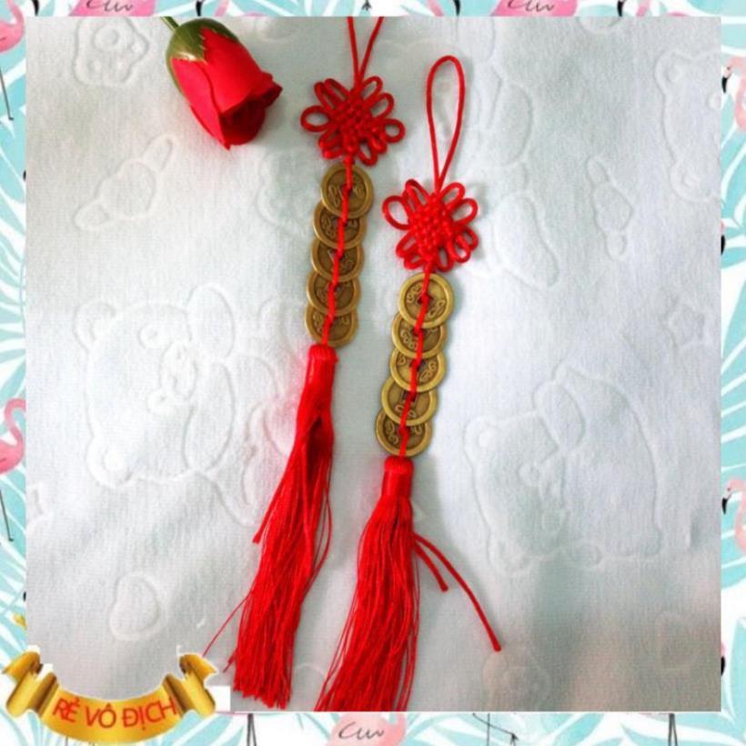Tiền Ngũ Đế ️️ Bộ 6 xâu tiền ngũ đế phong thủy cầu tài lộc 206154-3, đồ phong thủy tài lộc